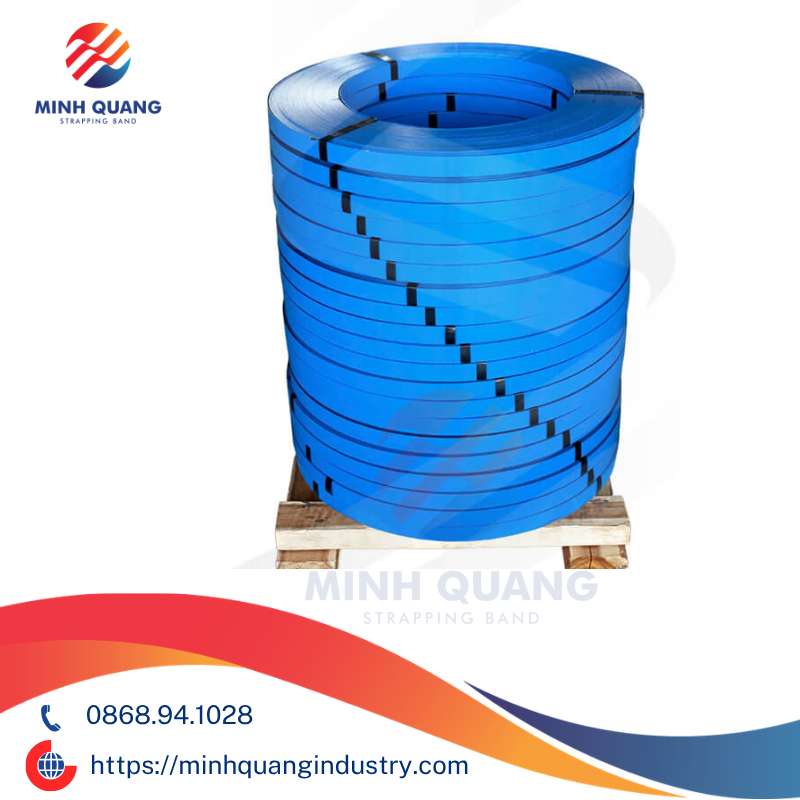 DÂY ĐAI THÉP SƠN TĨNH ĐIỆN-SKY BLUE